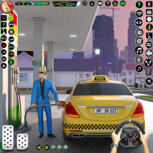 City Car Driving Taxi Games