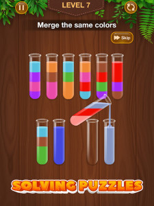 Sort Em All -- Water Puzzle