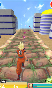 3D Super Saiyan Evolution Battle Run- Unofficial Dragon Ball Edition