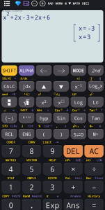Scientific calculator plus 991