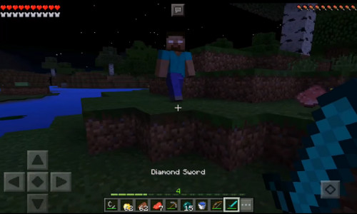 Herobrine Mod for MCPE