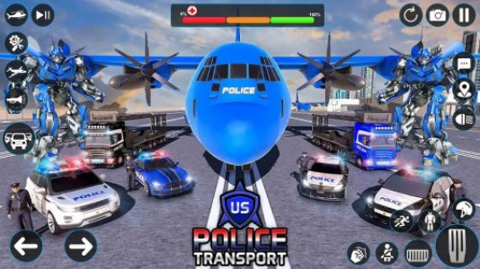 Police Robot Transport Games