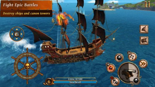 Ships of Battle - Age of Pirates - Warship Battle