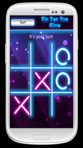 Tic Tac Toe Glow