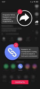 ТикТок скачать видео без знака