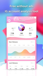 Followers & Unfollowers for instagram analyzer