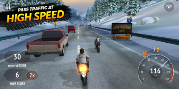 Highway Rider Motorcycle Racer