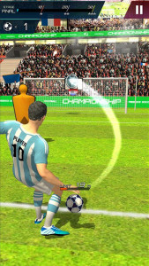 Football Championship-Free kick Soccer