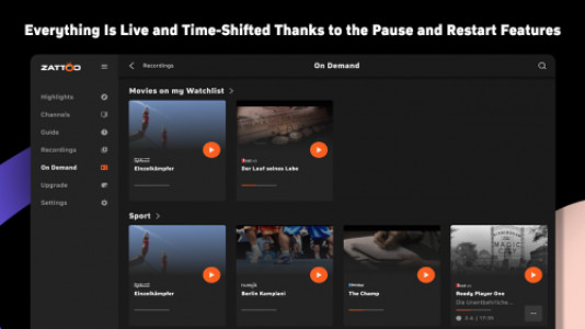 Zattoo - TV Streaming App