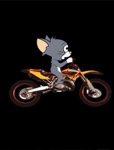 لعبة توم وجيري الدراجات