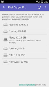 DiskDigger photo recovery