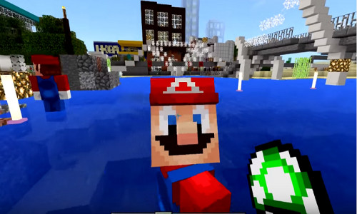 Addon Super Mario Craft for MCPE