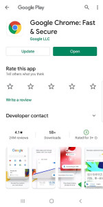 App Store Shortcut - Open on Google Play Store