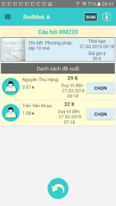 Redmek A - Ứng dụng hỏi bài tập