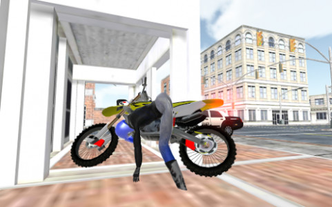 Motocross Racing Cop Game