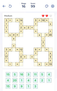 Crossmath - Math Puzzle Games